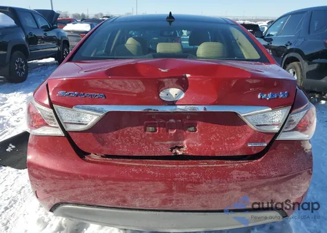 2014 Hyundai Sonata Hybrid from USA, damaged, VIN KMHEC4A48EA112936